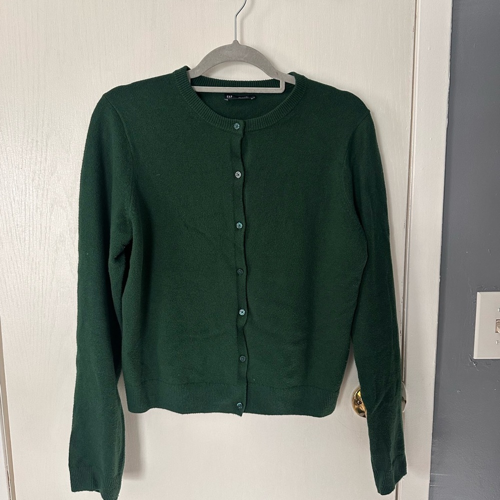 GAP Dark Green Women's Cardigan